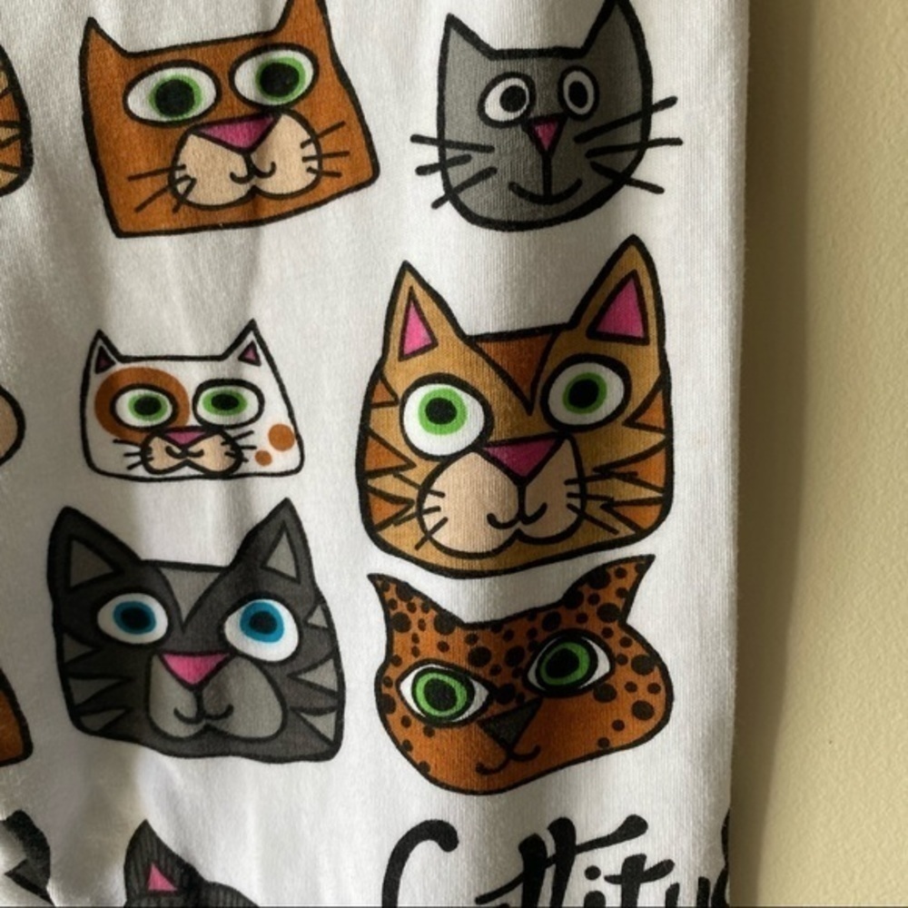 LAZY ONE Cattitude Pajama Pants Small EUC - Picture 3 of 9
